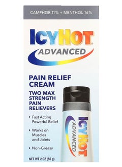 Icy Hot Advanced Pain Relief Cream 2 oz (56 g) 