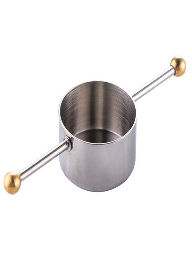 Teensery Stainless Steel Bar Cocktail Jigger with Handle for Home Bar Restaurant Use - Image 1