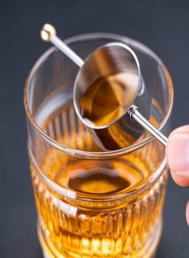 Teensery Stainless Steel Bar Cocktail Jigger with Handle for Home Bar Restaurant Use - Image 3