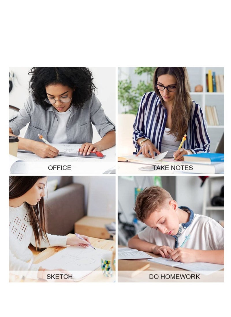 Inkless Eternal Pencils, 6 Pcs Reusable Inkless Pencil No Sharpen Pencil, Cute Pencil Cups Infinite Pencil, for Writing, Sketch, Drawing, For School Office Supplies