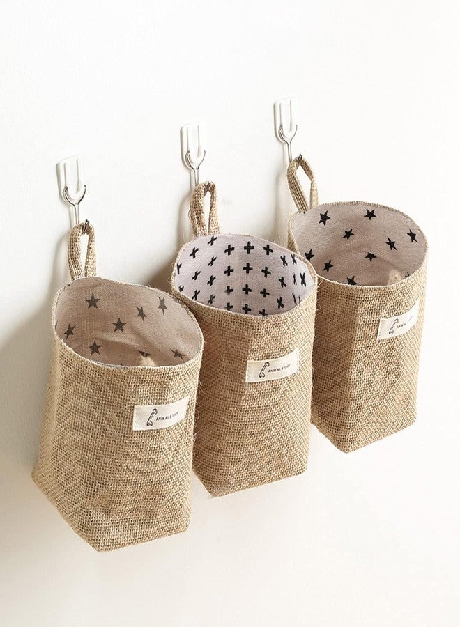 Lifreer 6 Pack Hanging Basket, Wall Baskets,Wall Hanging Storage Bag - Image 2