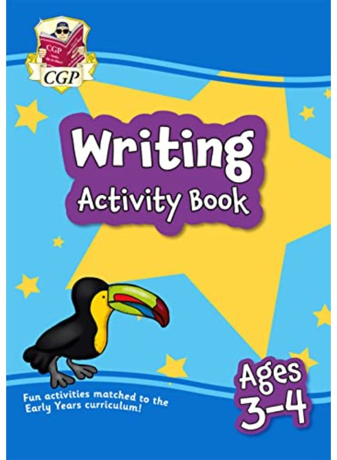New Writing Home Learning Activity Book for Ages 3-4 