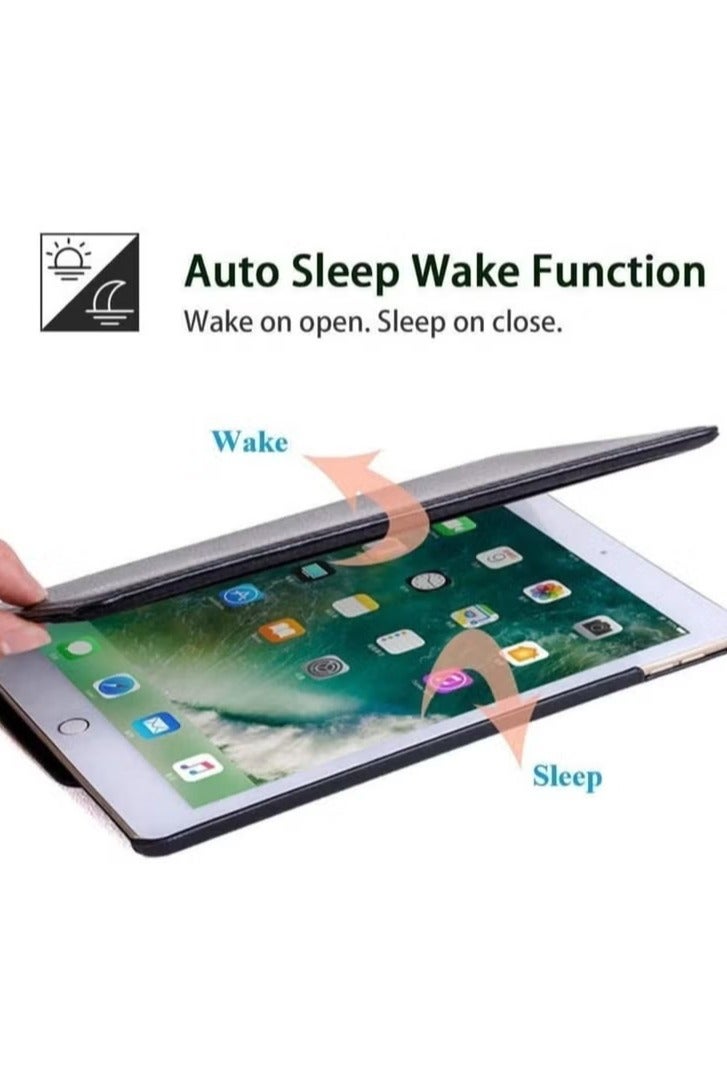 حافظة دوارة لجهاز iPad الجيل التاسع (2021) / الجيل الثامن (2020) / الجيل السابع (2019) 10.2 بوصة - غطاء واقٍ بحامل دوار 360 درجة - Image 2