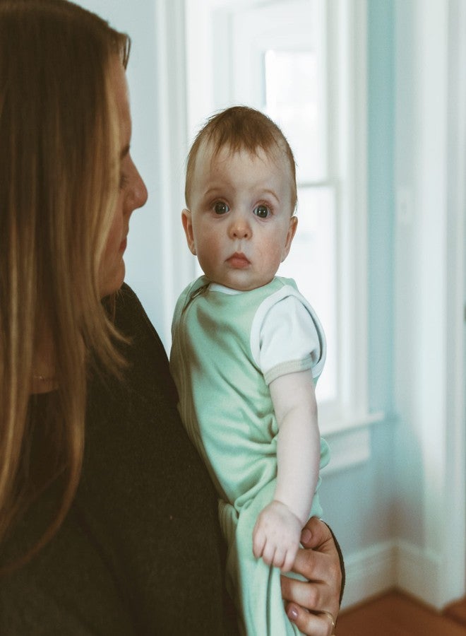 Nanit Sleep Wear Sleeping Bag - Small, Pistachio - Image 5