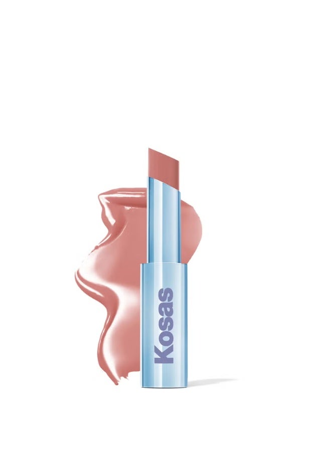 كوساس أحمر شفاه كوساس ويت ستيك مرطب لامع وشفاف - هوت بيتش - Image 1