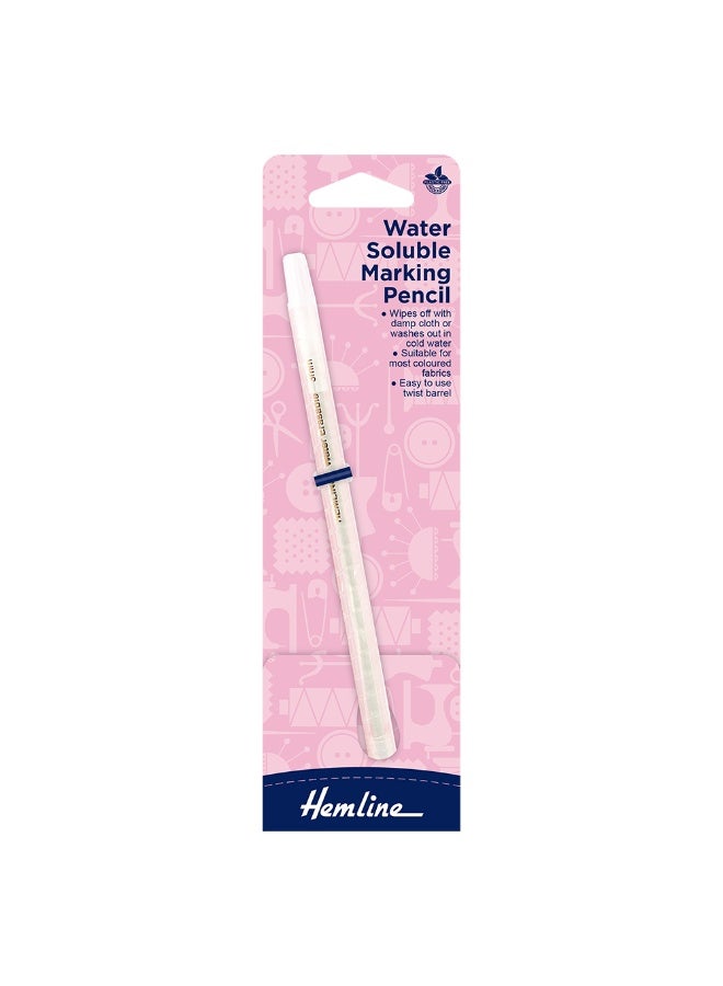 Hemline Water Soluble Marking Pencil for Fabric & Dressmaking