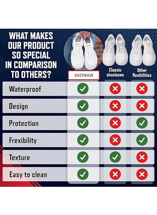 الأطفال والبالغين الرباط ، الرباط مرنة للمدرب ، تشغيل أحذية سيليكون أحذية مسطحة بدون رباط - Image 3