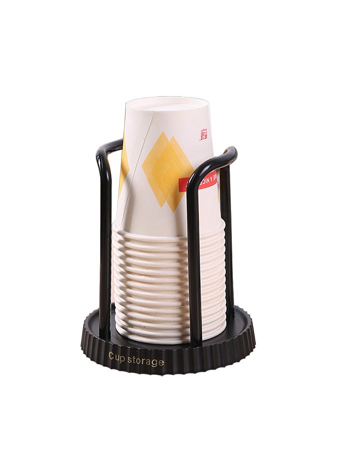 Generic Paper Cup Holder Household Disposable Cup Storage Coffee Cup Dispenser For Counter  - Image 1