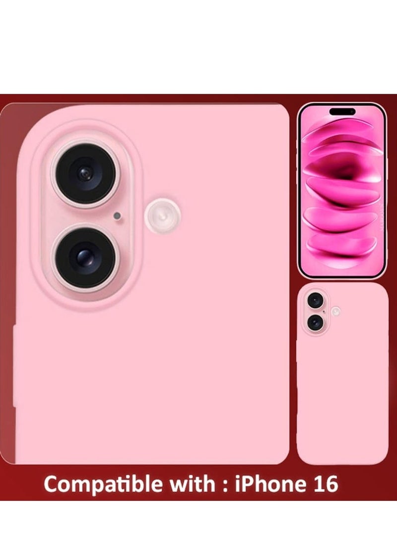 ELTRAZONE Liquid Silicone Case for iPhone 16 - Ultra Slim Design with Soft Anti-Scratch Microfiber Lining & Drop Protection - Image 5