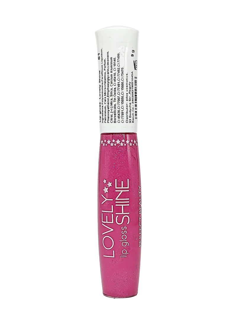 Lovely Shine Lip Gloss 9 g - number 51