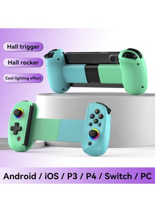 D8 Mobile Gaming Controller for iPhone/Android/PC/Nintendo Switch/PS4, Cloud Games, with Hall Effect Joystick, 6 Axis Gyro (Blue and Green) - pzsku/Z9EDD01064A044AF4E4BEZ/45/1744989943/5db166a2-95d5-4f9d-93cc-97df4c6aeb93