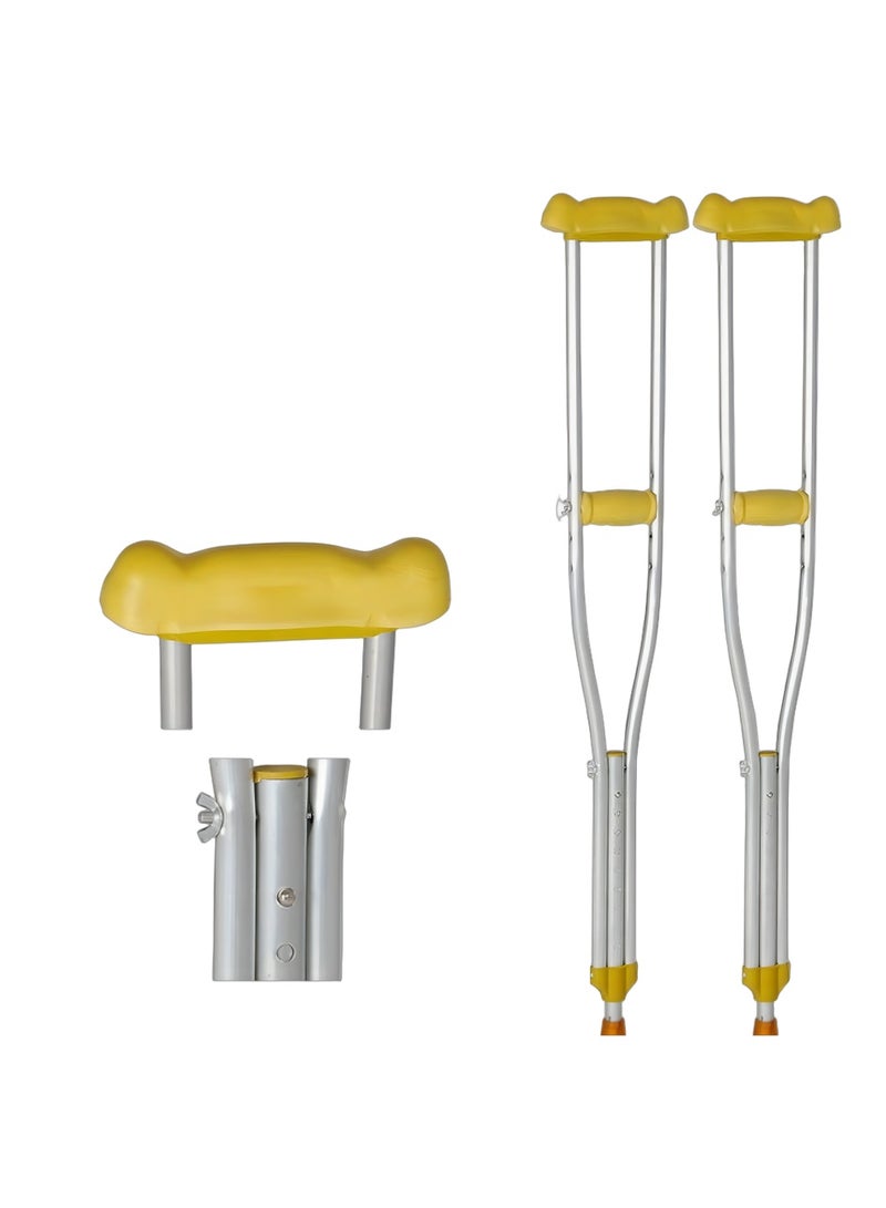 ADJUSTABLE AXILLARY CRUTCHES (PAIR) (BM-4) - Image 1