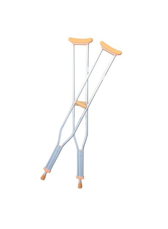 ADJUSTABLE AXILLARY CRUTCHES (PAIR) (BM-4) - Image 2