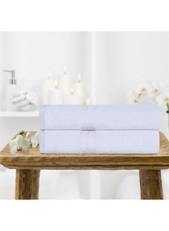 Turkish Cotton Ultra-Plush 2-Piece Bath Towel Set, Towels for Shower, Bathroom, Home Essentials, Spa, Guest/Master Bath, Airbnb, Apartment, Adults and Kids, Soft Quick Drying, White - pzsku/Z9EDD1385756E6623AF1EZ/45/_/1691511694/dbfb42c1-c962-4bf6-af04-f50783b1c8bd