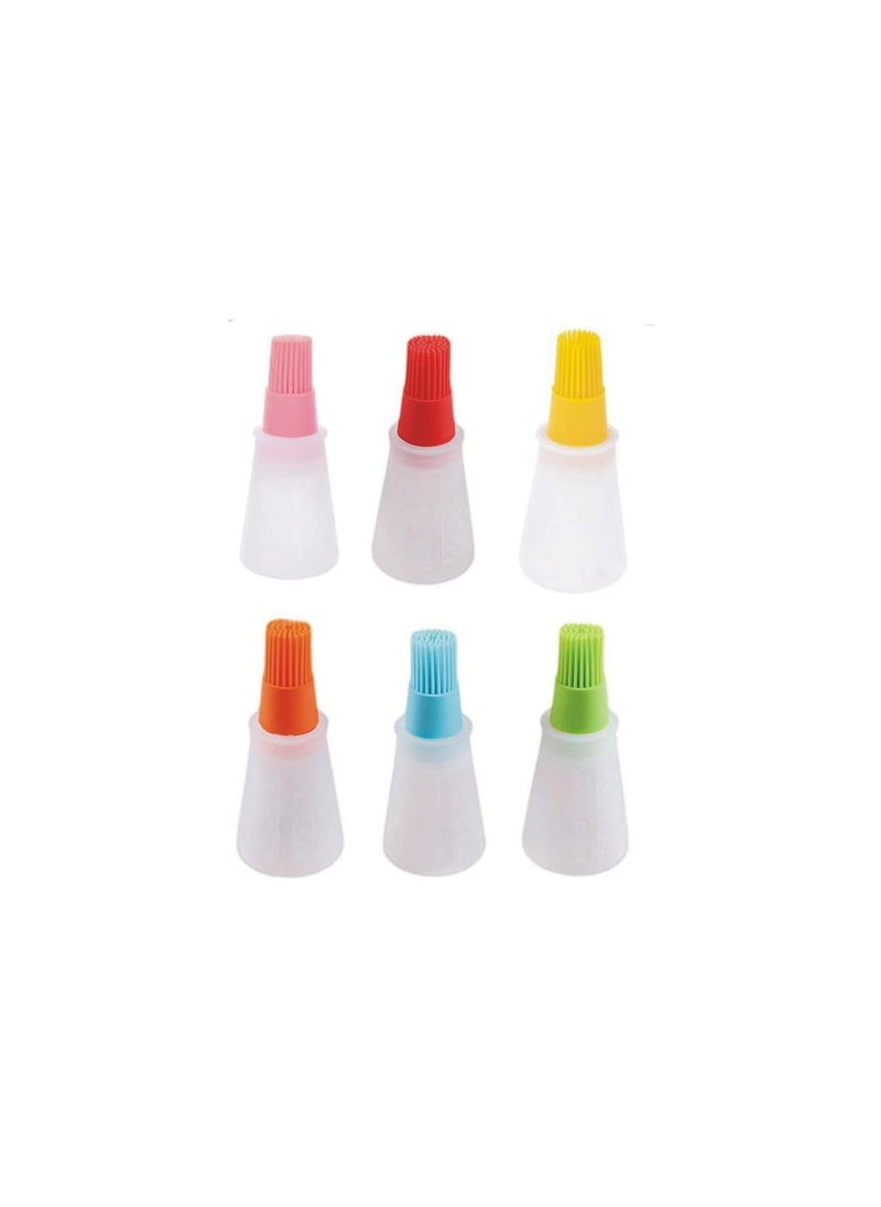 SBA PRIME sbaprime Multicolor Oil Brush Silicone Cooking Oil Bottle  - Image 5
