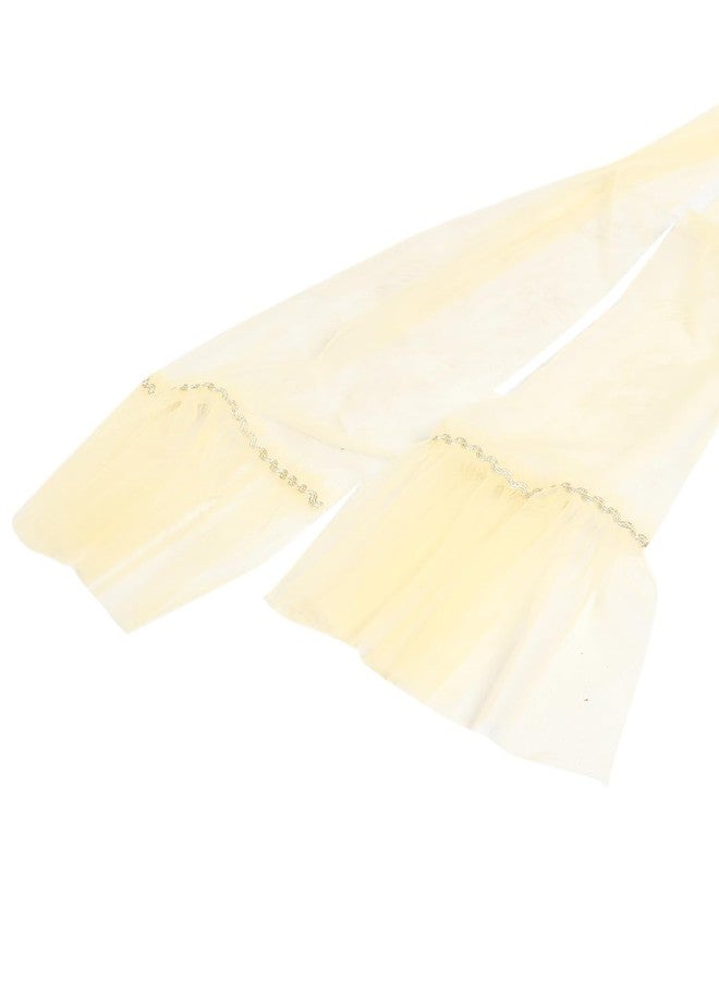 Nautinati ليهنغا تشولي قطن مطبوع جاهز للارتداء للفتيات من نوتي ناتي مع دوباتا (EW313-019_أحمر_3Y) - Image 5