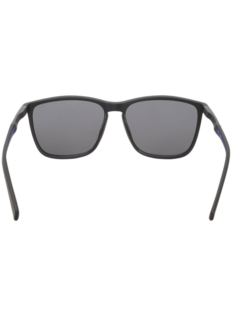 FILA Fila SF9248 Square Polarized Black Men's Sunglasses – 58 mm – UV Protection  - Image 4