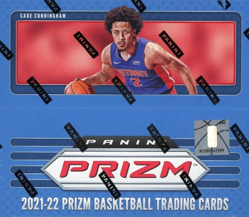 Panini 2021/22 Panini Prizm NBA Basketball Retail Box - 24 Packs - 96 Trading Cards Total - Image 1