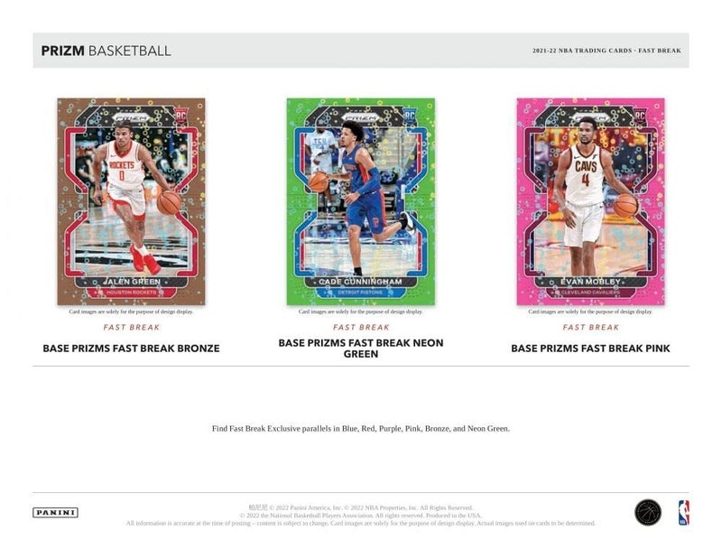 Panini 2021/22 Panini Prizm NBA Basketball Retail Box - 24 Packs - 96 Trading Cards Total - Image 2