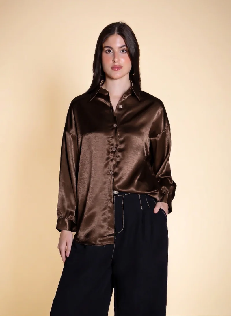 شايبس MIDWEIGHT SATIN SHIRT