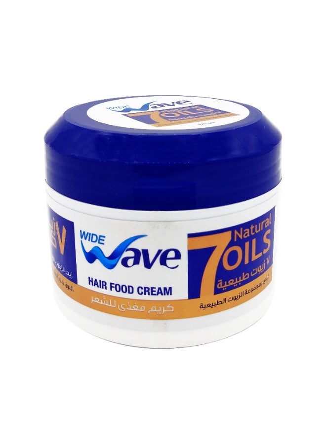 Wide Wave Hair Food Cream With Natural 7 Oils 225GM - Image 1