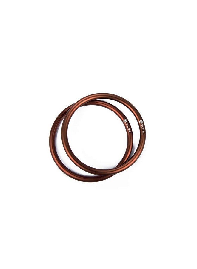 TOPIND 3" Large Size Aluminium Baby Sling Rings for Baby Carriers & Slings of 2 pcs (Brown) - Image 3