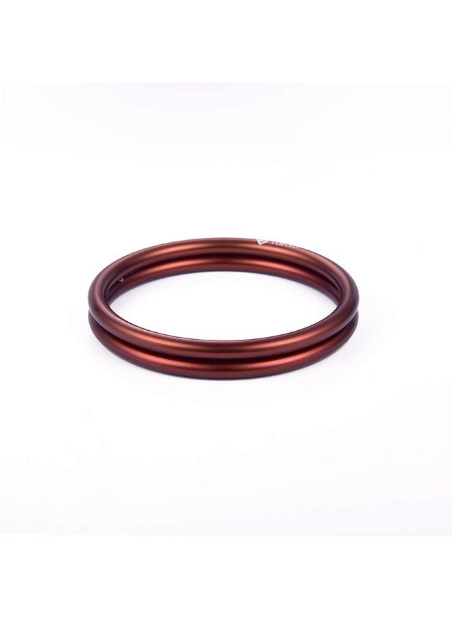 TOPIND 3" Large Size Aluminium Baby Sling Rings for Baby Carriers & Slings of 2 pcs (Brown) - Image 4