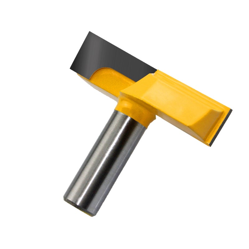 1PC Cleaning Bottom Router Bit Surface Planing Router Bits Portable - Image 1