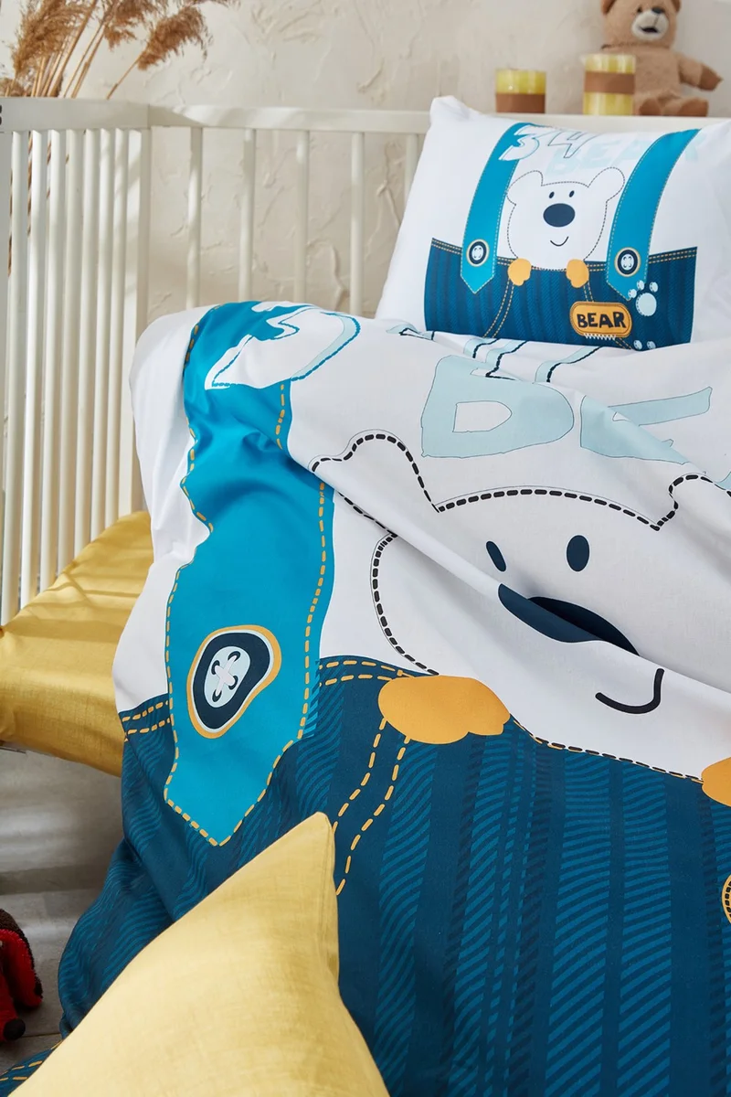 Bonjardin Home Digital Printed 3D Cotton Baby Bedding Set