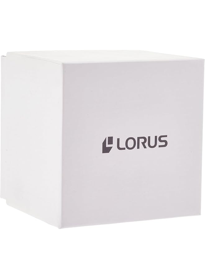 لوراس ساعة كوارتز تناظرية من الفولاذ المقاوم للصدأ بمينا أبيض من أشعة الشمس للنساء RG216TX9 - Image 4