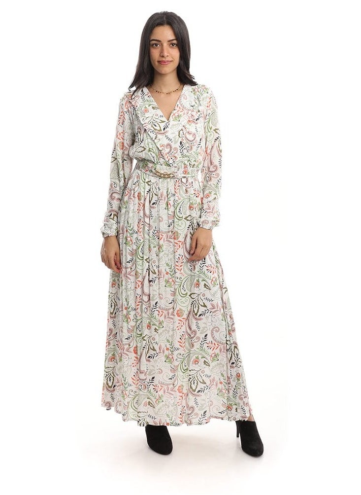 long sleeved dress from imported cotton women's spinosa; Multicolor - pzsku/Z9EDDB7BA130150AC06CDZ/45/_/1721566603/e2fcf228-9909-4d04-8d33-126517d78d6f