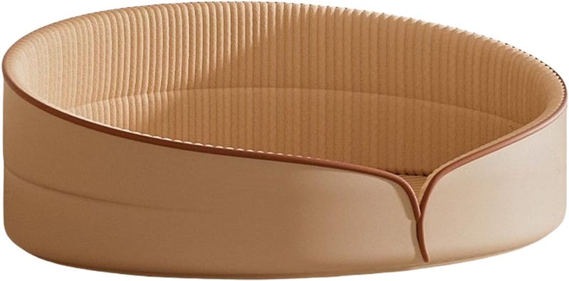 Peiiwdc Pet Bed Nest for Dogs and Cats Dog Sofa Furry Luxurious Couch Cushion Multiple Size Comfortable Dog - Image 1