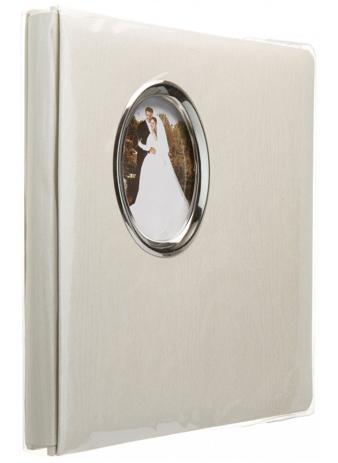 Utopia Alley WEDDING PHOTO ALBUM - HOLDS (100) 5x7 and (4) 8x10 PHOTOS Album Size 10-1/2" x 11-1/2" 
