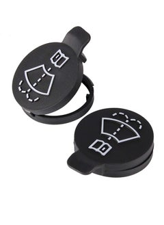 Y&D Windshield Wiper Washer Fluid Reservoir Tank Bottle Cap - Replacement for Chevrolet Buick LaCrosse Cadillac CTS Pack of 1 Black (Exact Fit)  - Image 1