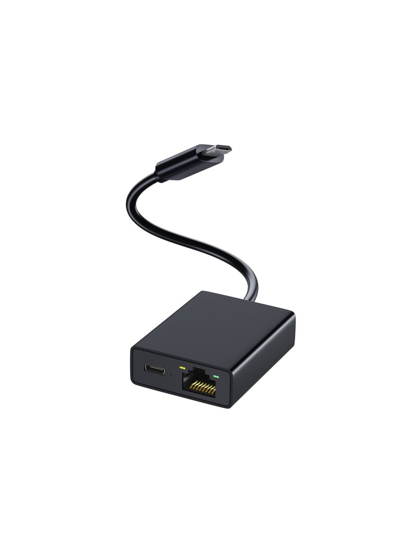 Ethernet Adapter, Fit for Fire TV Stick, Electop Micro USB to RJ45 Ethernet Network Adapter Compatible with 4K Fire Stick, Chromecast Google Home Mini and More Streaming TV Sticks