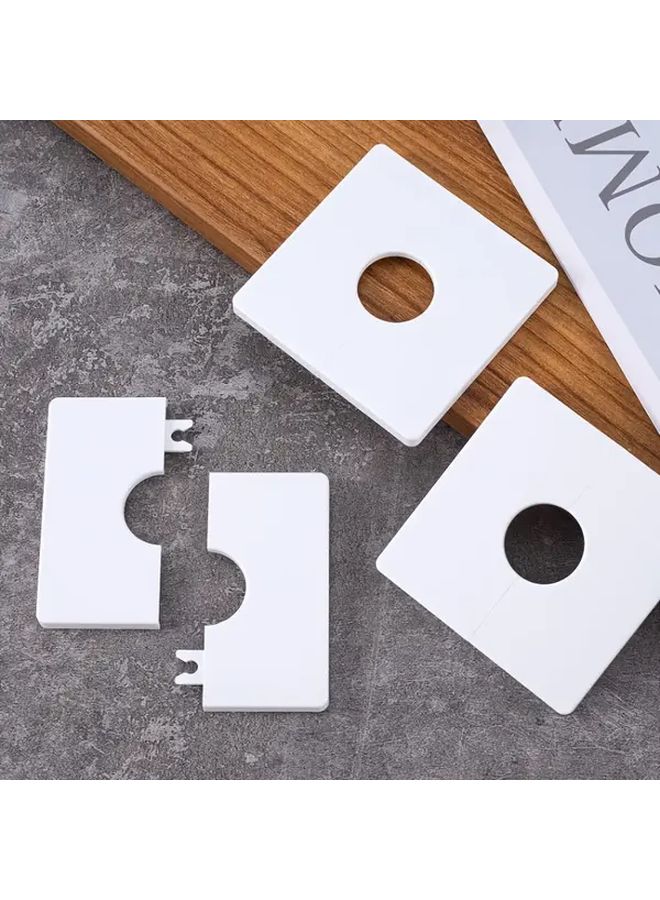 Set Of 3 Self Adhesive Wall Pipe Covers For Kitchen And Toilet Plumbing - Image 2