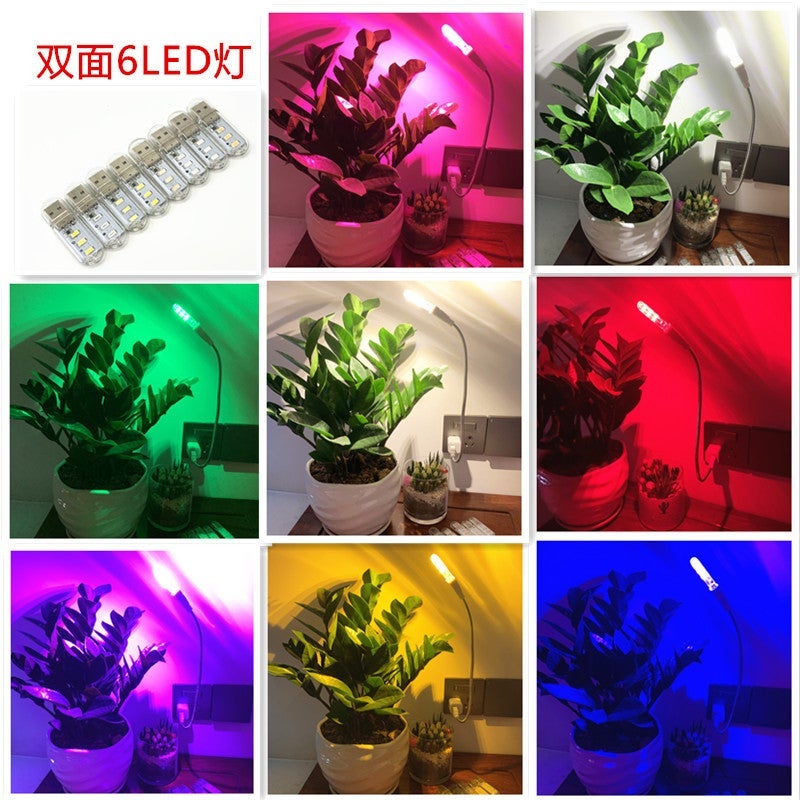 Led Night Light 3 Lights 8 Lights 24 Lights Usb Charging Treasure Lights Computer Health Plate Lights Field Camping Lights Students Stay Lights - Image 5