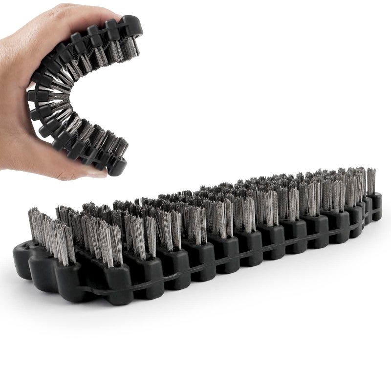 Barbell Brush Barbell Cleaning kit Wire Brush for Cleaning Weight bar Strength Training bar Cleaning Supplies Hard Brush