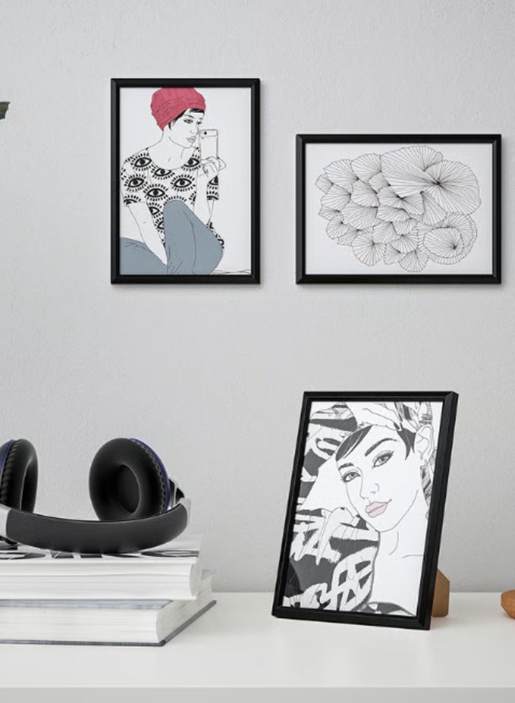 Ikea YLLEVAD - Frame - Black - 13x18 cm - Image 2