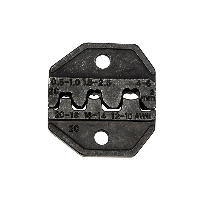 Klein Tools VDV205-036 Wire Crimper Die, Terminal, Open Barrel, AWG 10-20, Replacement Die, Non Insulated - Image 1