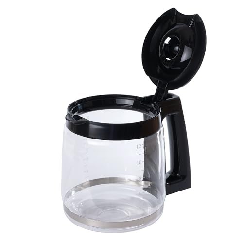 MRX Solutions Replacement 12-Cup Glass Carafe for Cuisinart Coffee Maker (fits DCC-1200PRC CHW-12, CHW-12P1, DCC-1100BK, DCC-1200, DCC-2650, DGB-550BK, DGB-550BK1 DGB-625BC, DGB-700BC, SS-12) - Image 3