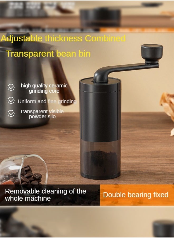 Haidue Manual Coffee Bean Grinder  Black  - Image 4