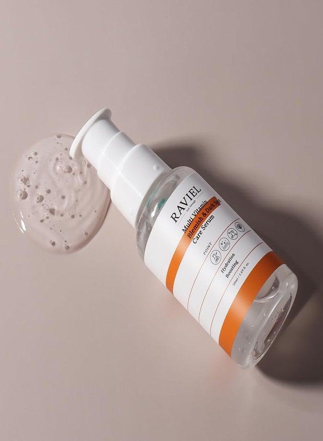 RAVIEL Multi Vitamin Blemish Care Serum | Deep Hydrating Moisturizer with 7 Hyaluronic Acid for All Skin Types | Korean Skincare (1.69 fl oz x 2) - Image 3