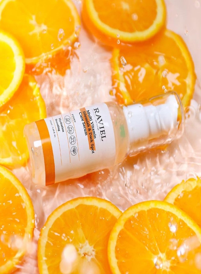 RAVIEL Multi Vitamin Blemish Care Serum | Deep Hydrating Moisturizer with 7 Hyaluronic Acid for All Skin Types | Korean Skincare (1.69 fl oz x 2) - Image 2
