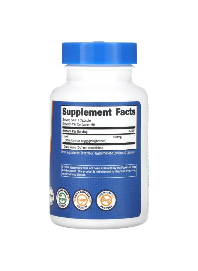 Nutricost, Fisetin, 100 mg , 60 Capsules - Image 2