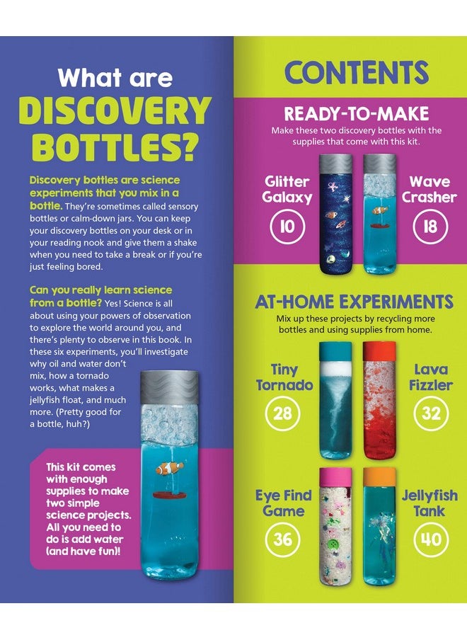 scholastic - KLUTZ Make Your Own Discovery Bottles Science/STEM Activity Kit - Image 1