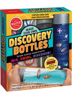 scholastic KLUTZ Make Your Own Discovery Bottles Science/STEM Activity Kit  - Image 1