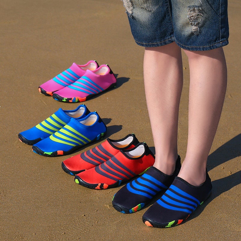 Cross-border explosions children's backwater shoes parent-child fitness skin shoes water shoes non-slip beach shoes swimming shoes a generation of hair - Image 2
