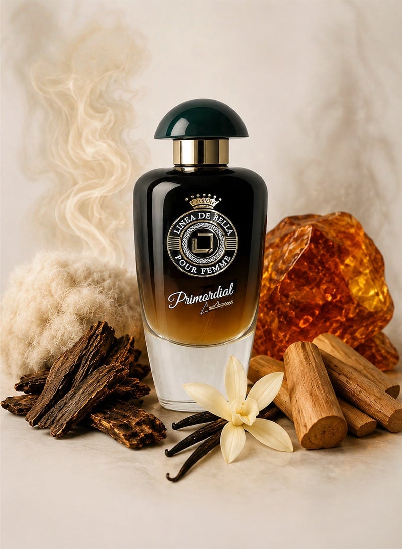 Linea De Bella Primordial Lautomne Perfume 100ml | Long Lasting Perfume for Women with Elegant Floral & Sweet Notes | Eau de Parfum for women - Image 1