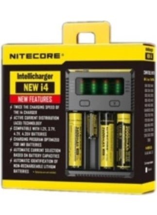 Swiss Charger - Charge Nitecore I4 Battery Charger - Image 1